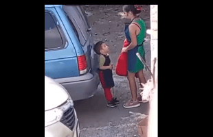 SICK: Mother Look Both Ways To Make Sure No One Was Looking Just To Do This To Her Small Son