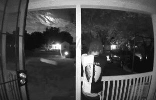 Dude Shoots Back After He Came Out To A Car Shooting At His House While His Family Was There