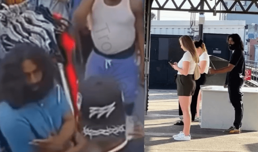 41 Year Old Creep Gets Beaten After He Was Caught Taking A Picture Of A Woman Azz