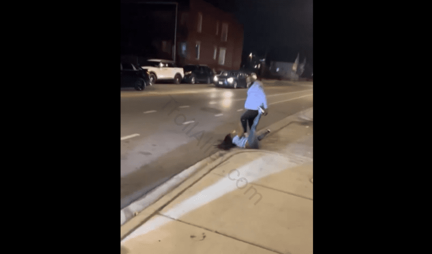 Girl Gets Knocked Out After She Tried To Sneak A Man