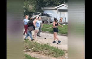 Big Family Of Addicts Gets into Altercation With A Female 54 Hoover In The Hood
