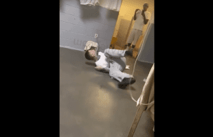 Dude Goes Insane In Prison After Hitting A Unknown Drug