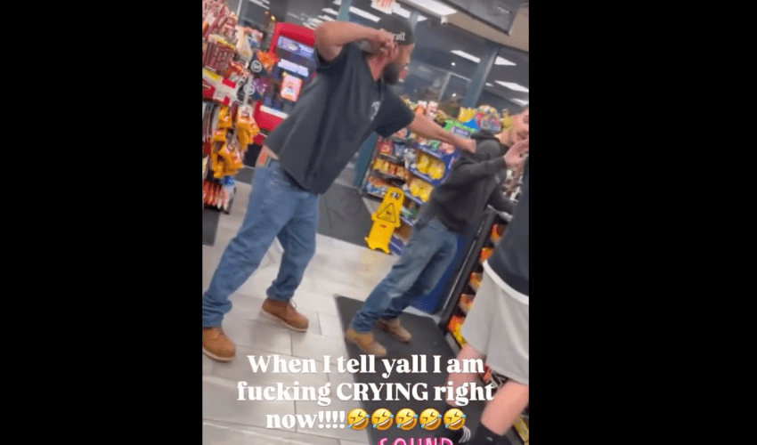 Dude Forced A Young Guy To Get Out The Store After He Kept Talking Crazy To Everyone