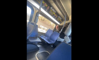 Passengers Didn’t Do Anything After They Seen A Man Beating A Guy Face In For Not Paying His Money