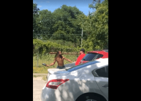 Dude Used A Wine Bottle On A Guy Face After He Refused To Go Home