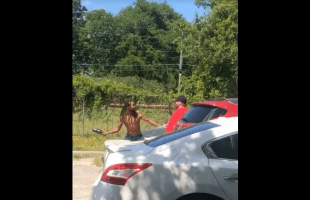 Dude Used A Wine Bottle On A Guy Face After He Refused To Go Home