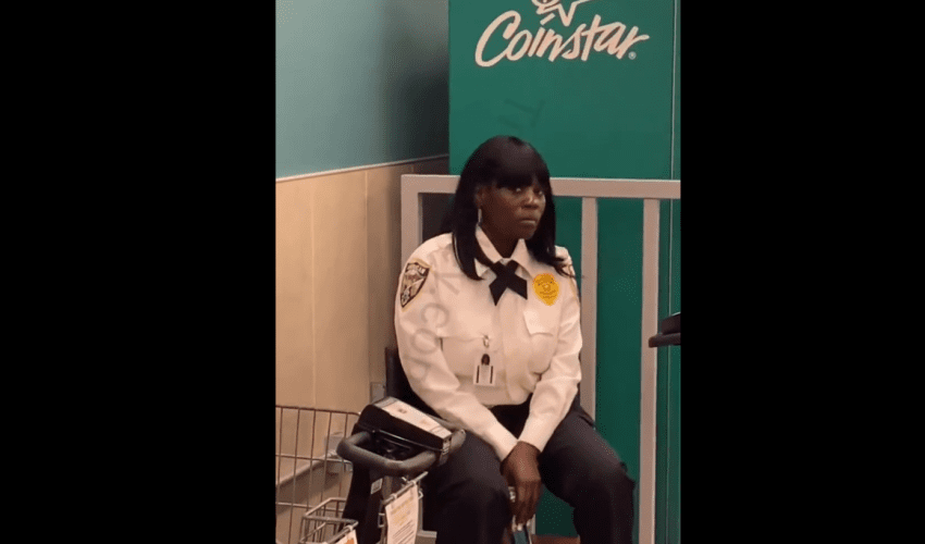 Mexican Guy Gets Mad After A Black Woman Disrespected Him While Working Security In A Mexican Grocery Store