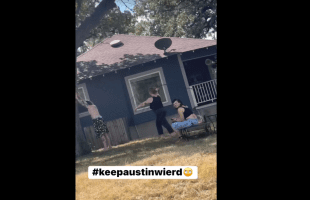 Woman Caught Using A Whip On A Woman In Austin Texas While She Stood And Face The Tree