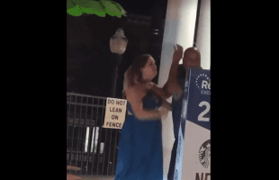 Woman Caught Putting Hands On Her Husband After She Caught Him Cheating