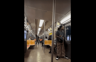 Dude Gets Called Out For Pump Faking During A Altercation With Another Man On A Train