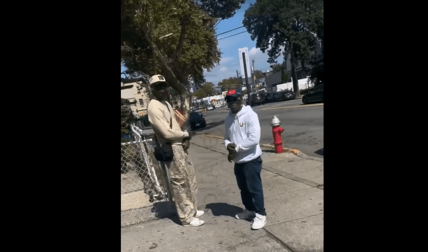 Dude Gets Confronted While Talking To His Homie For Snitching On Somebody Else Homie In Court