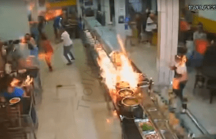 Employee Caused This Restaurant To Go Up In Flames