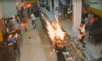Employee Caused This Restaurant To Go Up In Flames