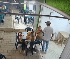 Mother And Father Gets Robbed In Front Of Their Small Daughter While Having Family Time