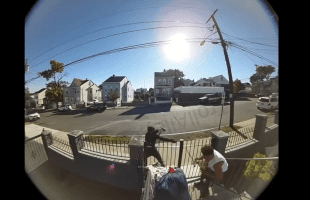 Dude Got Chased By Masked Men And Got Lucky After Their Gun Jammed In Front Of His Wife And Daughter