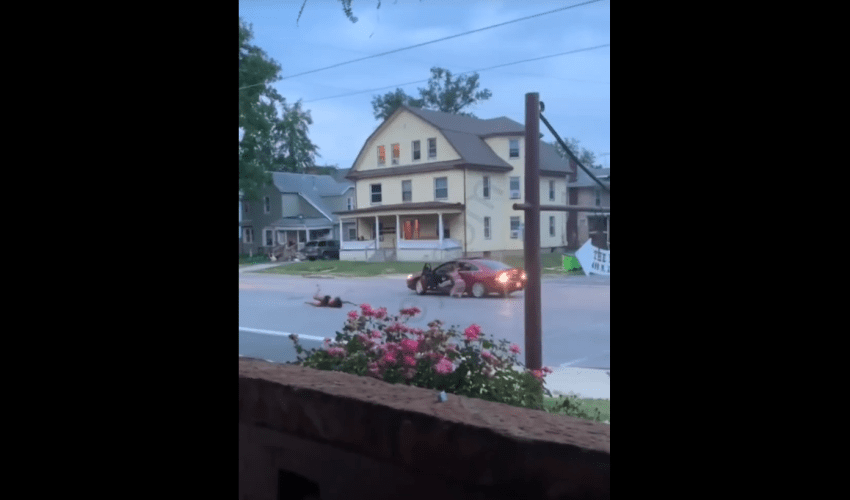 Two Girls Tried To Attack A Girl While She Was In Her Car And Got Instant Karma