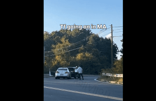 Woman Got Beat Up After She Got Out The Car To Attack A Man During Road Rage After Her Husband Warned Her Not To Engage