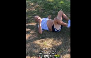 Man Caught Doing This In Front Of A Park