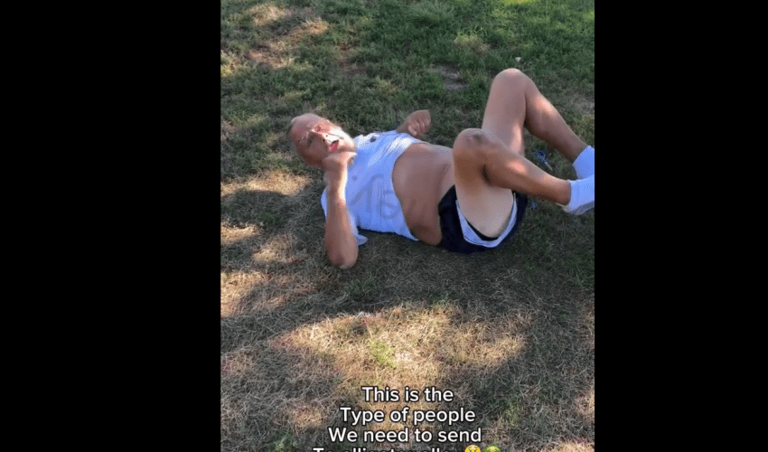 Man Caught Doing This In Front Of A Park