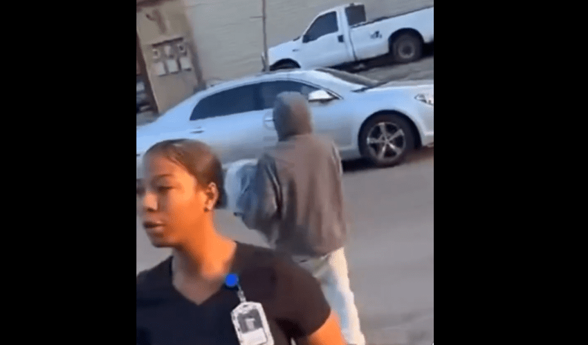 Woman Gets Jealous After Her Ex Boyfriend Pulled Up With Trans Girlfriend And Got His Clothes And Left Her