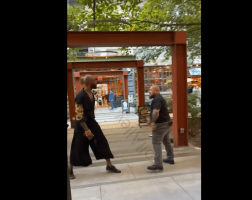 Power Lifter Thought He Could Harass And Take On A Kung Fu Fighter And He Ended Him Very Quickly