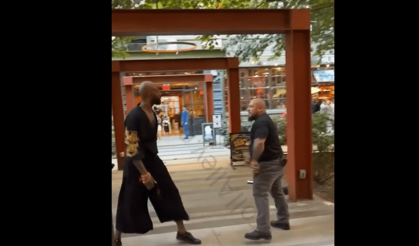 Power Lifter Thought He Could Harass And Take On A Kung Fu Fighter And He Ended Him Very Quickly