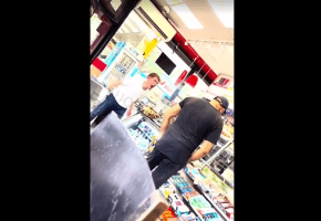 Store Owner Didn’t Do Anything After A Crazy Guy Came In His Store Violating And Disrespecting Him