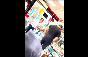 Store Owner Didn’t Do Anything After A Crazy Guy Came In His Store Violating And Disrespecting Him