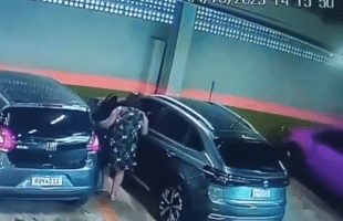 Woman That Was Watching Her Surroundings At The Grocery Store Gets Kidnapped By Two Men That Was Parked By Her Car