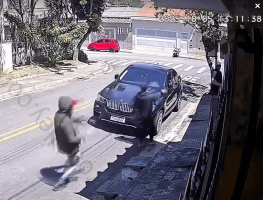 Dude Thought It Was Safe To Take A Restroom Break In The Hood In A $100,000 Bmw