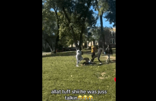 Dude Gets Jumped By The Whole Black Community For Saying The N Word During A Argument