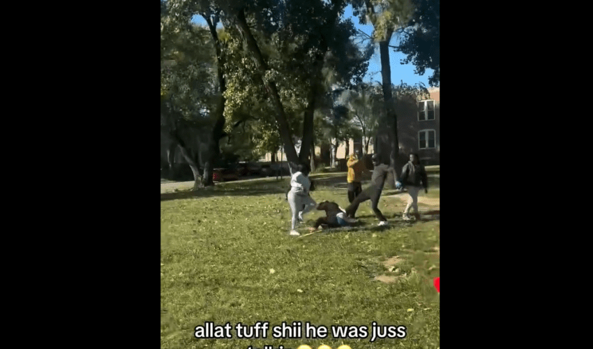 Dude Gets Jumped By The Whole Black Community For Saying The N Word During A Argument