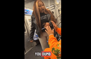 Girl Did Him Dirty After She Found Out He Was Following Women And Creeping On Them On The Train