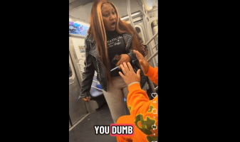 Girl Did Him Dirty After She Found Out He Was Following Women And Creeping On Them On The Train