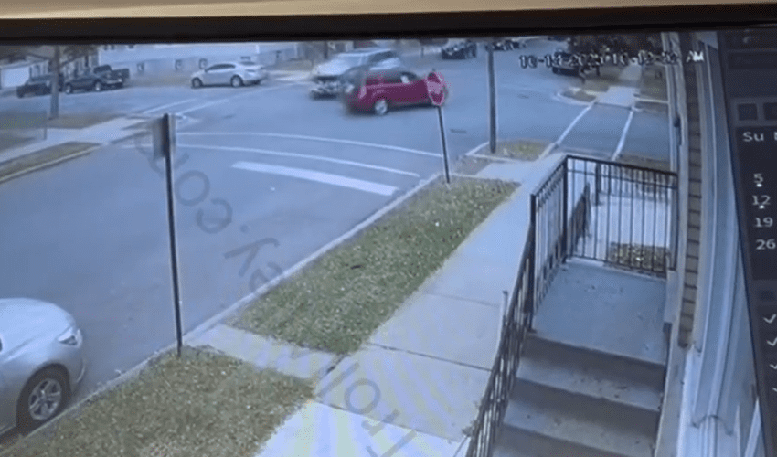 ICE Agents Out Here Ramming People Cars To Find A Illegal Migrant In Chicago