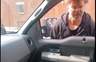 Dude Thought Approaching And Harassing A Man In His Truck Was Gonna Be Safe