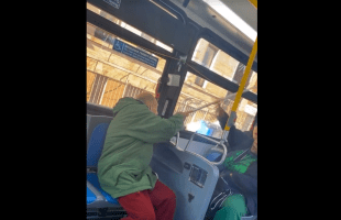 Old Man Aimed At The Wrong Lady And She Took His Cane