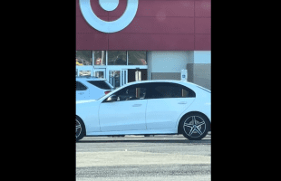 Woman Caught This Couple Doing This In Front Of Target With No Tint