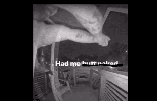 Dude Came Out The House Like This After Somebody Slid On His Block To Get Their Lick Back