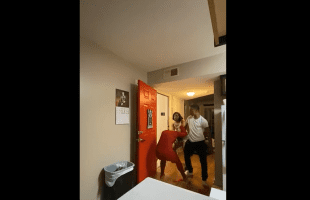 Man And His Girlfriend Beat Up A Girl That Was Laced On Drugs After She Ran In Their Home