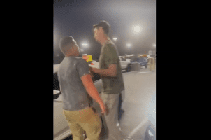 Man Hoed After He Tried To Protect A Woman From Being Harassed And Followed By A Random Guy At Kroger