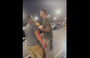 Man Hoed After He Tried To Protect A Woman From Being Harassed And Followed By A Random Guy At Kroger