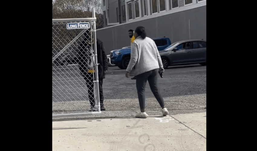 Woman Pulled A Strap On A Boy After He Didn’t Want To Move His Car So She Can Go To Work