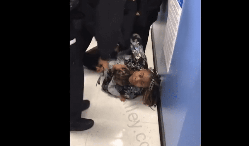 Woman Tried To Use Her Small Son To Avoid Arrest