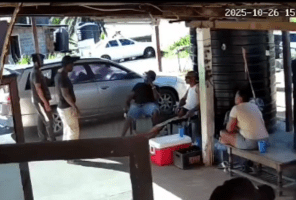 Never Let No One Walk Up On You This Close Or This Will Happen