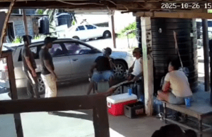 Never Let No One Walk Up On You This Close Or This Will Happen