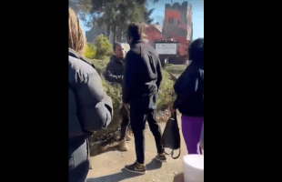 Dude Tried To Pull Up To His Girlfriend Family Event After Putting Hands On Her But Ended Up Running Into Her Brother