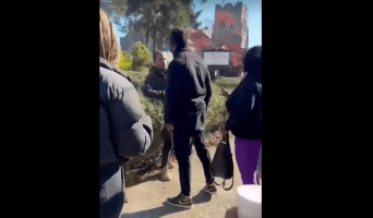 Dude Tried To Pull Up To His Girlfriend Family Event After Putting Hands On Her But Ended Up Running Into Her Brother