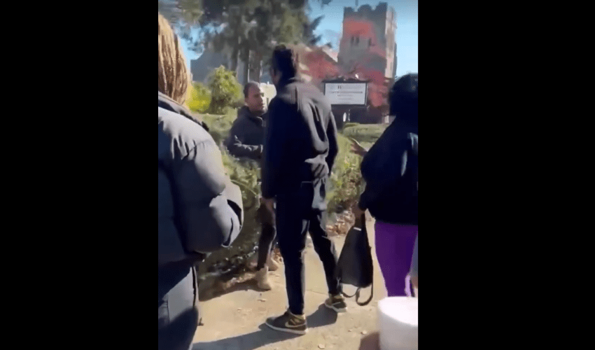 Dude Tried To Pull Up To His Girlfriend Family Event After Putting Hands On Her But Ended Up Running Into Her Brother