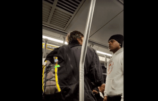 Man Checked A Guy After He Wouldn’t Let The Women Sit Down On The Subway